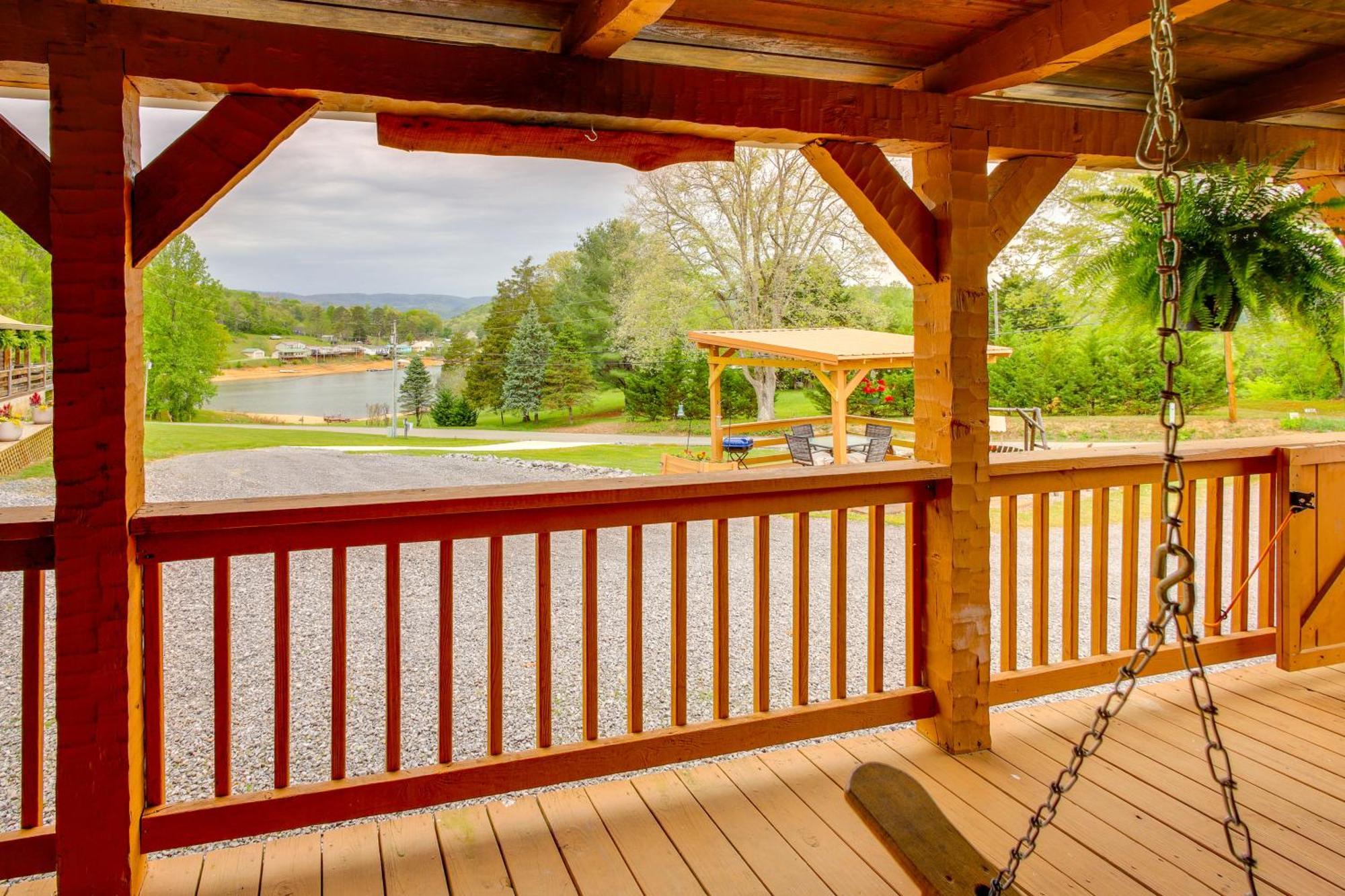 Rivers View - Cherokee Lake Cabin With Fire Pit! Bean Station Extérieur photo