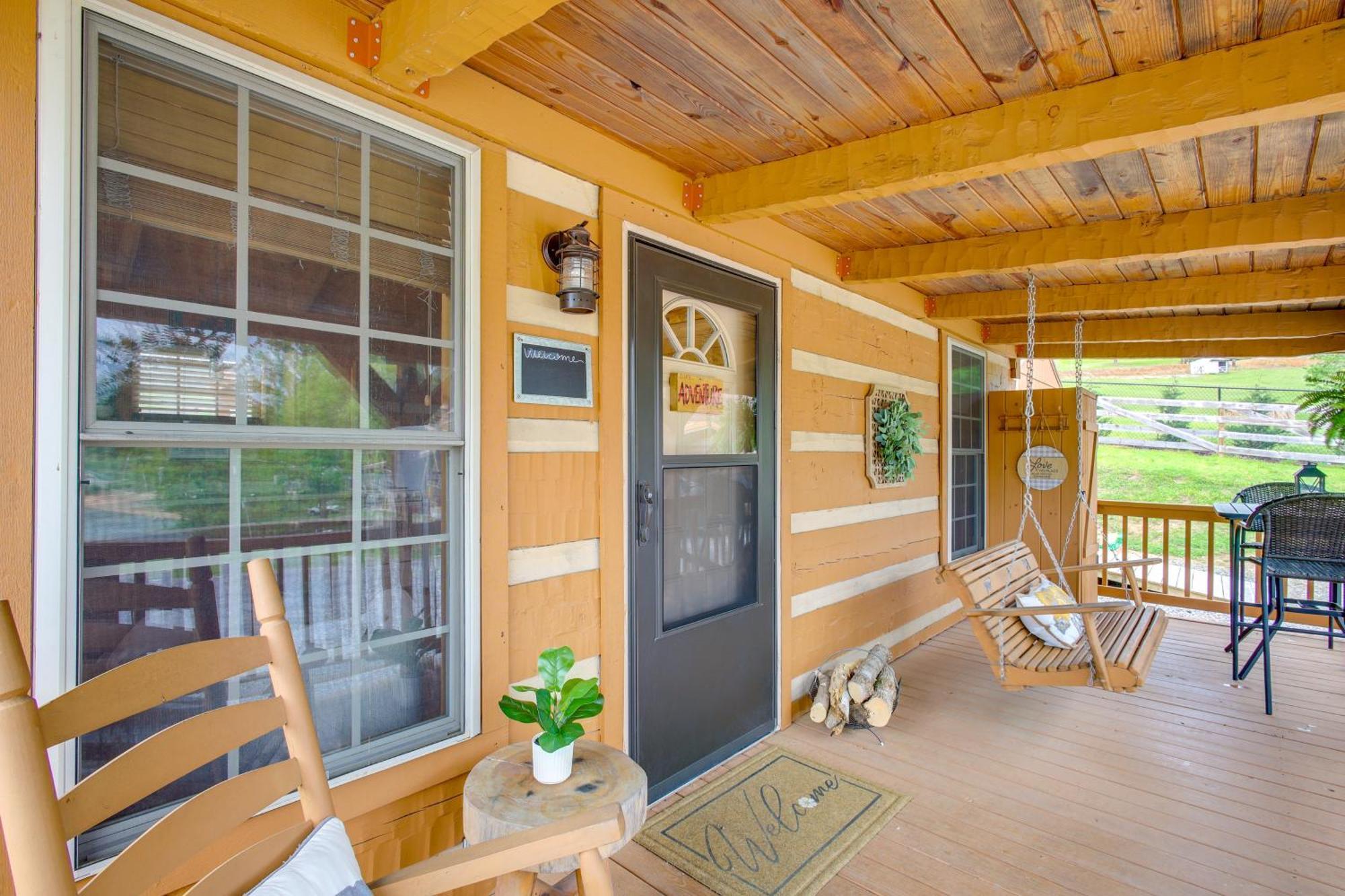 Rivers View - Cherokee Lake Cabin With Fire Pit! Bean Station Extérieur photo