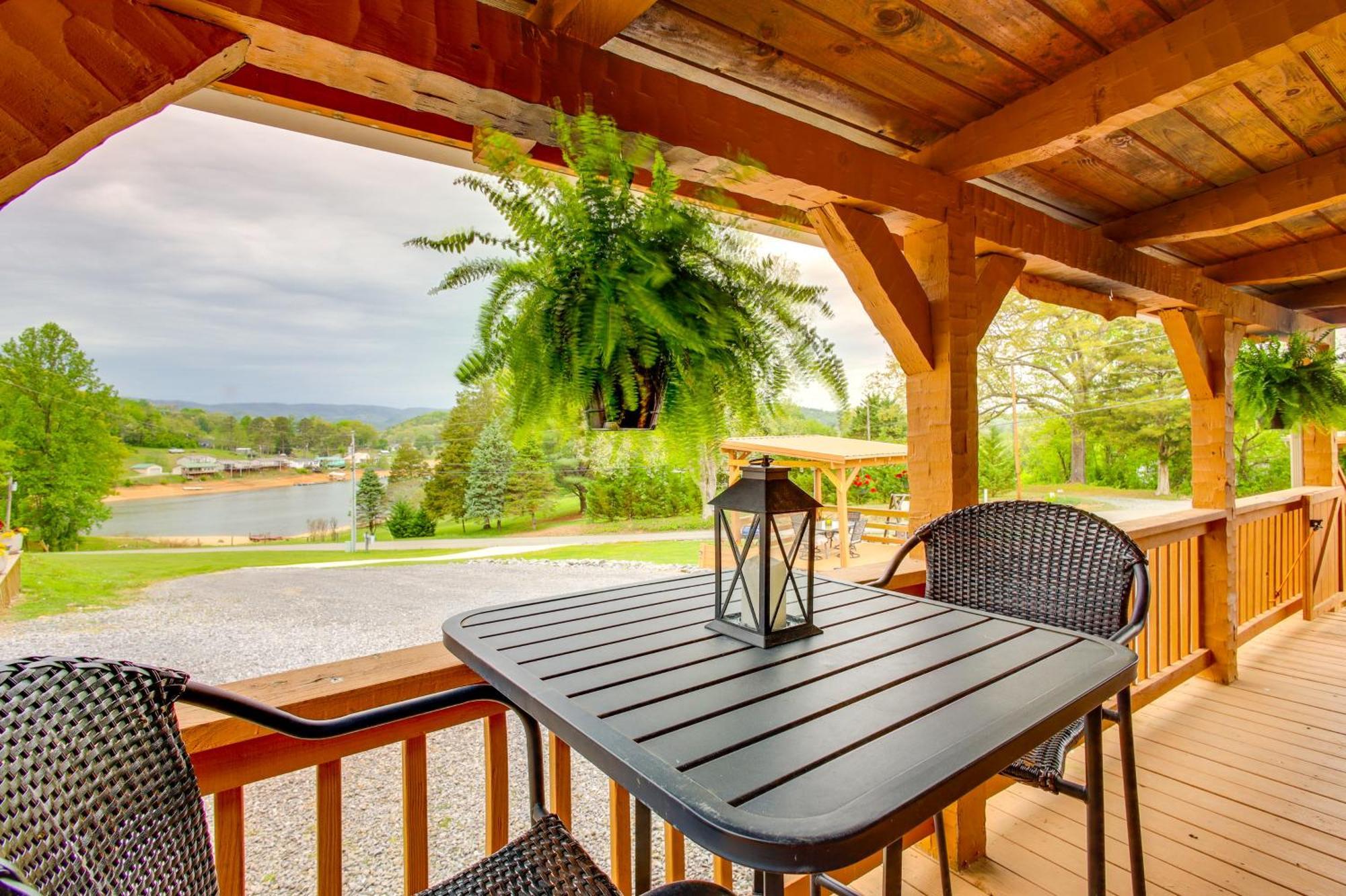 Rivers View - Cherokee Lake Cabin With Fire Pit! Bean Station Extérieur photo