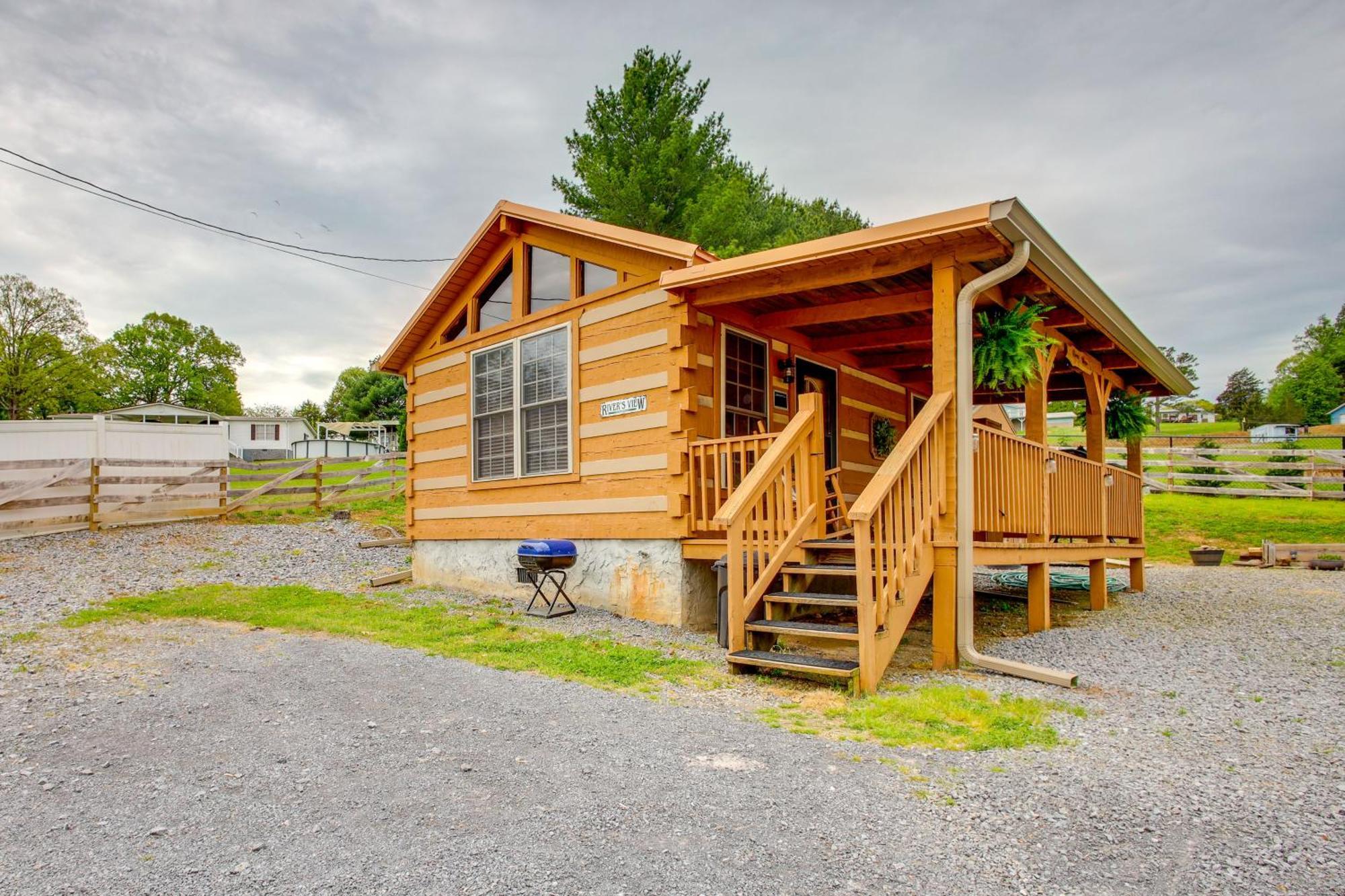 Rivers View - Cherokee Lake Cabin With Fire Pit! Bean Station Extérieur photo