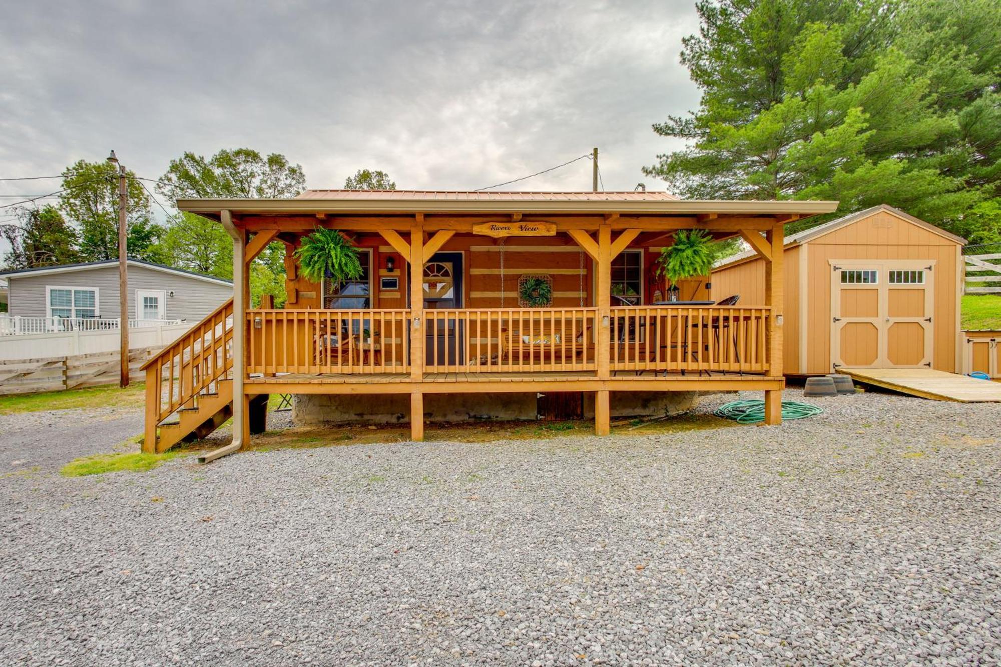 Rivers View - Cherokee Lake Cabin With Fire Pit! Bean Station Extérieur photo